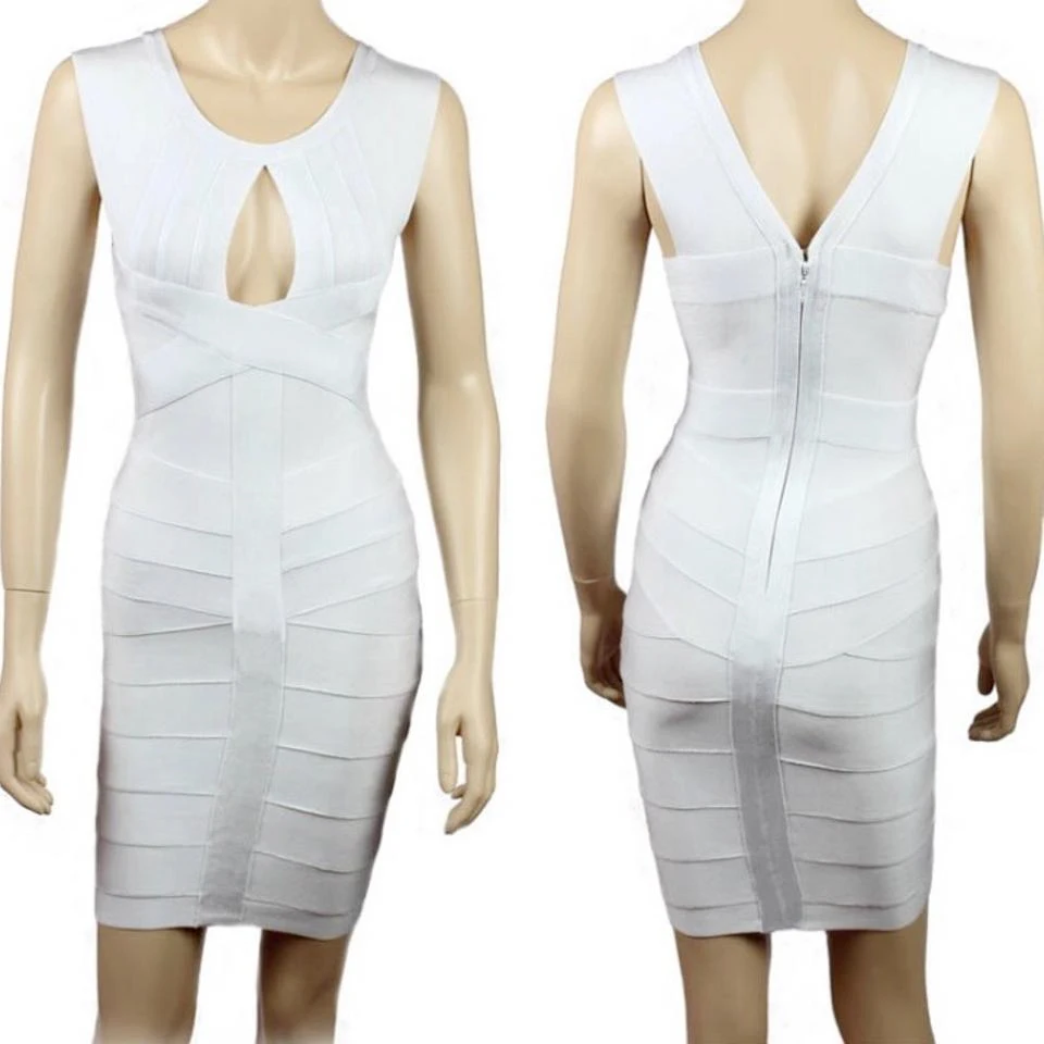 2019 above Knee Length Sleeveless Bandage Dress Women Fashion Ladies O Neck Keyhole Party Club Celebration Sheath Elegant
2019 above Knee Length Sleeveless Bandage Dress Women Fashion Ladies O Neck Keyhole Party Club Celebration Sheath Elegant