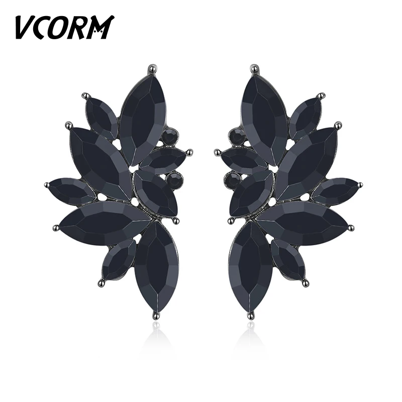 VCORM New Cute Color Crystal Drop Earrings for Women Female Fashion Luxury Party Women Water Drop Earring 2019 Jewelry
VCORM New Cute Color Crystal Drop Earrings for Women Female Fashion Luxury Party Women Water Drop Earring 2019 Jewelry