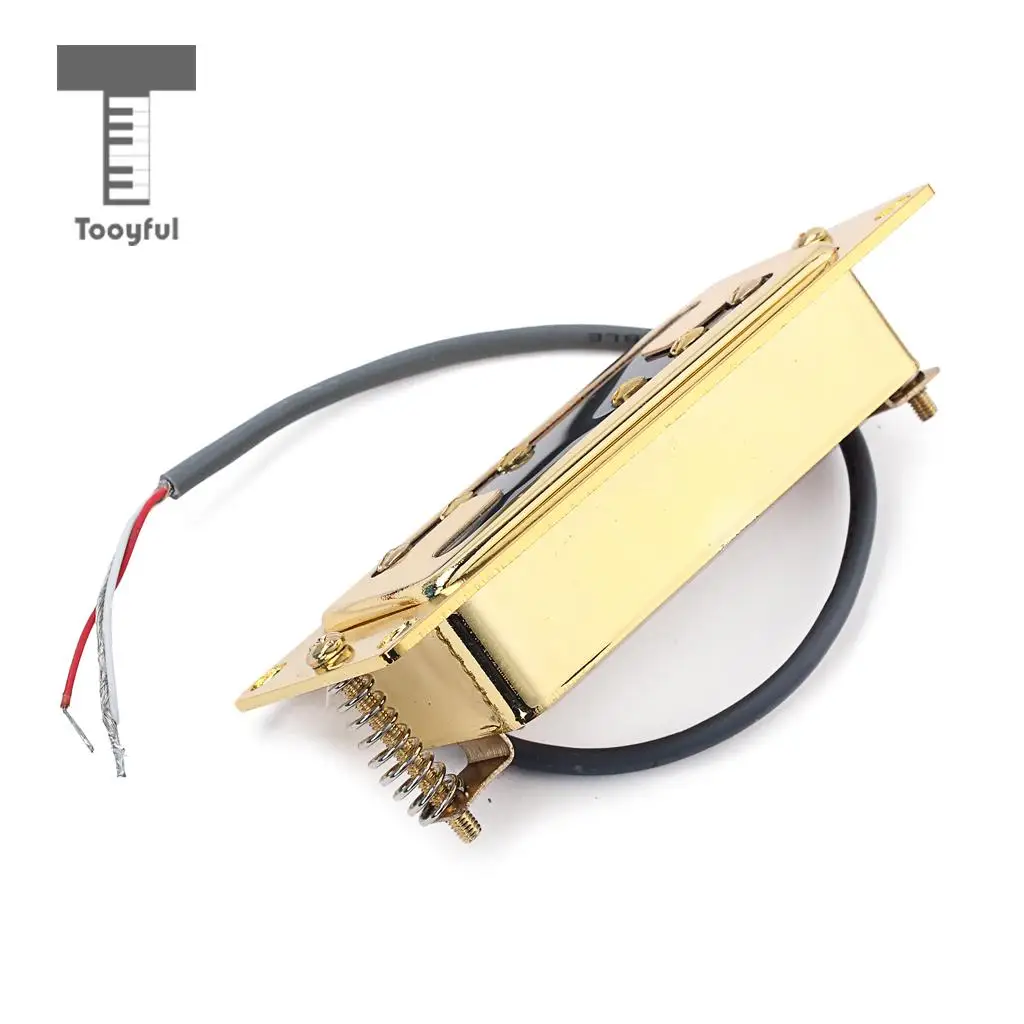 Tooyful Guitar H Style Neck Humbucker Double Coil Pickup for LP Electric Guitar Replacement Parts Gold
Tooyful Guitar H Style Neck Humbucker Double Coil Pickup for LP Electric Guitar Replacement Parts Gold