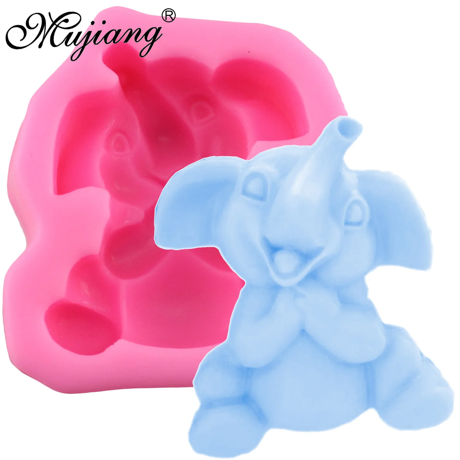 Mujiang DIY Baking Mold Elephant Cake Silicone Molds For Fondant Cake Decorating Tools Chocolate Candy Soap Candle Clay Moulds
Mujiang DIY Baking Mold Elephant Cake Silicone Molds For Fondant Cake Decorating Tools Chocolate Candy Soap Candle Clay Moulds