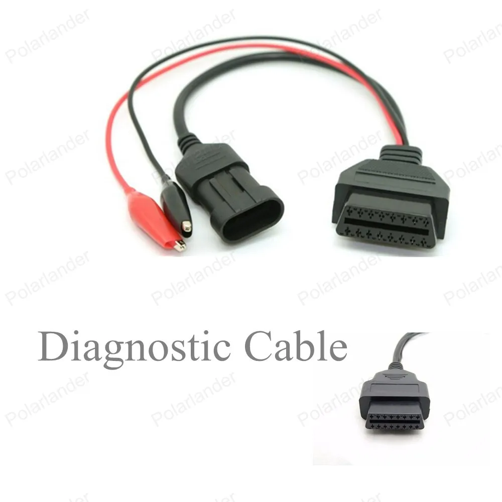 Высококачественный адаптер интерфейса OBD2 с 3 контактами на 16 контактами для диагностического кабеля автомобиля
Высококачественный адаптер интерфейса OBD2 с 3 контактами на 16 контактами для диагностического кабеля автомобиля