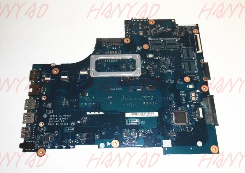 VBW01 LA-9982P For Dell 15R 5537 3537 Laptop Motherboard With SR16Q i3 cpu DDR3L MainBoard
VBW01 LA-9982P For Dell 15R 5537 3537 Laptop Motherboard With SR16Q i3 cpu DDR3L MainBoard