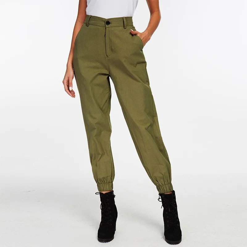 2XL Women's Army Tactical Cargo Pants Female Spring Autumn High Waist Loose Overalls Harem Pant Outdoor Sport Military Trousers
2XL Women's Army Tactical Cargo Pants Female Spring Autumn High Waist Loose Overalls Harem Pant Outdoor Sport Military Trousers
