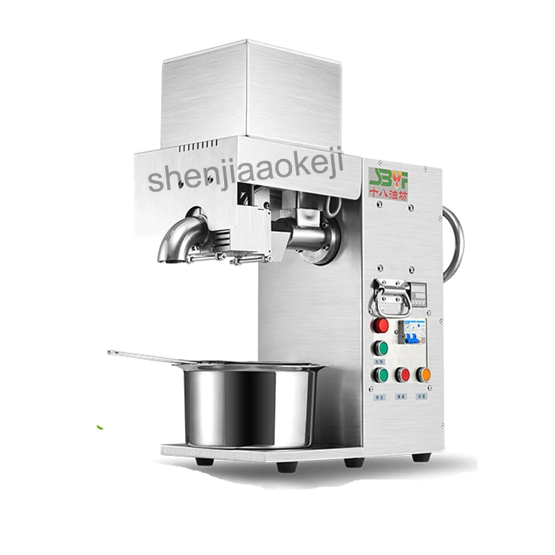 Stainless steel Commercial Oil press machine Oil presser for sesame/Melon seeds/Rapeseed/flax/walnut Peanut oil pressing machine
Stainless steel Commercial Oil press machine Oil presser for sesame/Melon seeds/Rapeseed/flax/walnut Peanut oil pressing machine