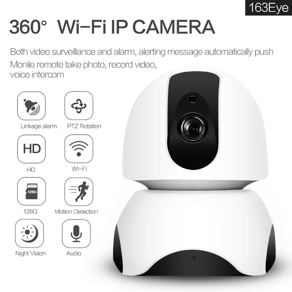 Wireless IP Camera 1080P HD Wifi Camera Remote Home Monitoring Real Time Surveillance Intelligent Video Baby Monitor For Home
Wireless IP Camera 1080P HD Wifi Camera Remote Home Monitoring Real Time Surveillance Intelligent Video Baby Monitor For Home