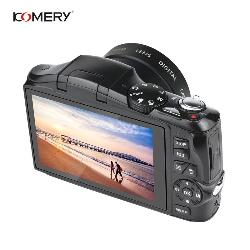 Komery Original HD Digital & Video Camera 3.5 inch IPS LCD 2400w Pixel 4X Digital Zoom camara fotografica digital profesional
Komery Original HD Digital & Video Camera 3.5 inch IPS LCD 2400w Pixel 4X Digital Zoom camara fotografica digital profesional