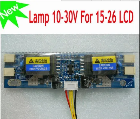 10PCS AVT4028 PC LCD MONITOR CCFL 4 LAMP universal lcd inverter board,4 Lamp 10V-30V For 15-26" screen
10PCS AVT4028 PC LCD MONITOR CCFL 4 LAMP universal lcd inverter board,4 Lamp 10V-30V For 15-26" screen