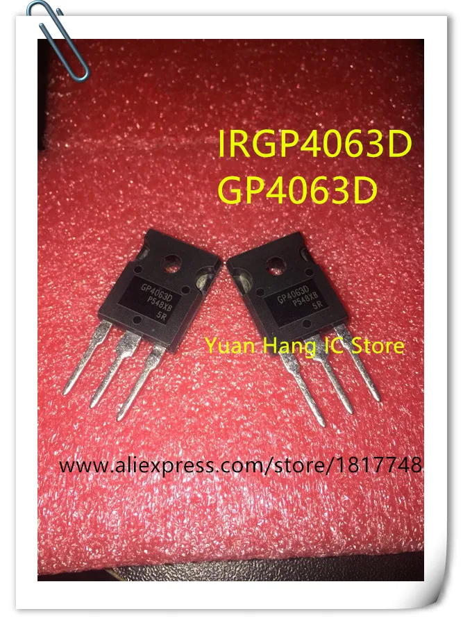 10 шт./lpt IRGP4063D IRGP4063DPBF GP4063D IRGP4063 IGBT 600V 96A 330W TO 247 IC лучшее качество.|Аксессуары для