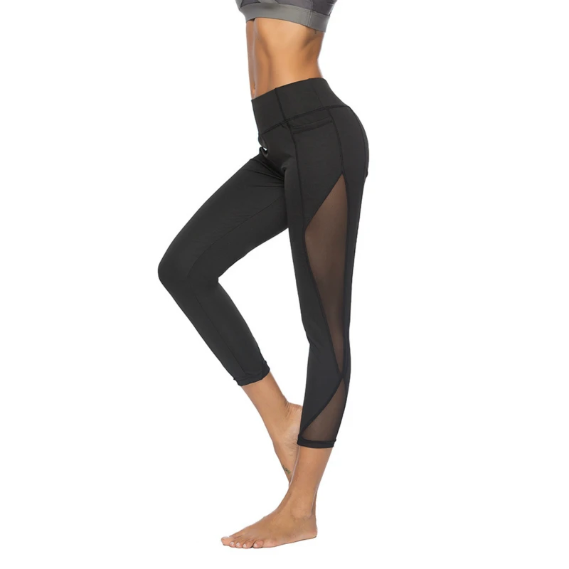 Patchwork Sportswear Pants Capri Sport leggings Women Fitness Yoga High Waist Legging women Girl Black Mesh Tights Yoga Pant
Patchwork Sportswear Pants Capri Sport leggings Women Fitness Yoga High Waist Legging women Girl Black Mesh Tights Yoga Pant