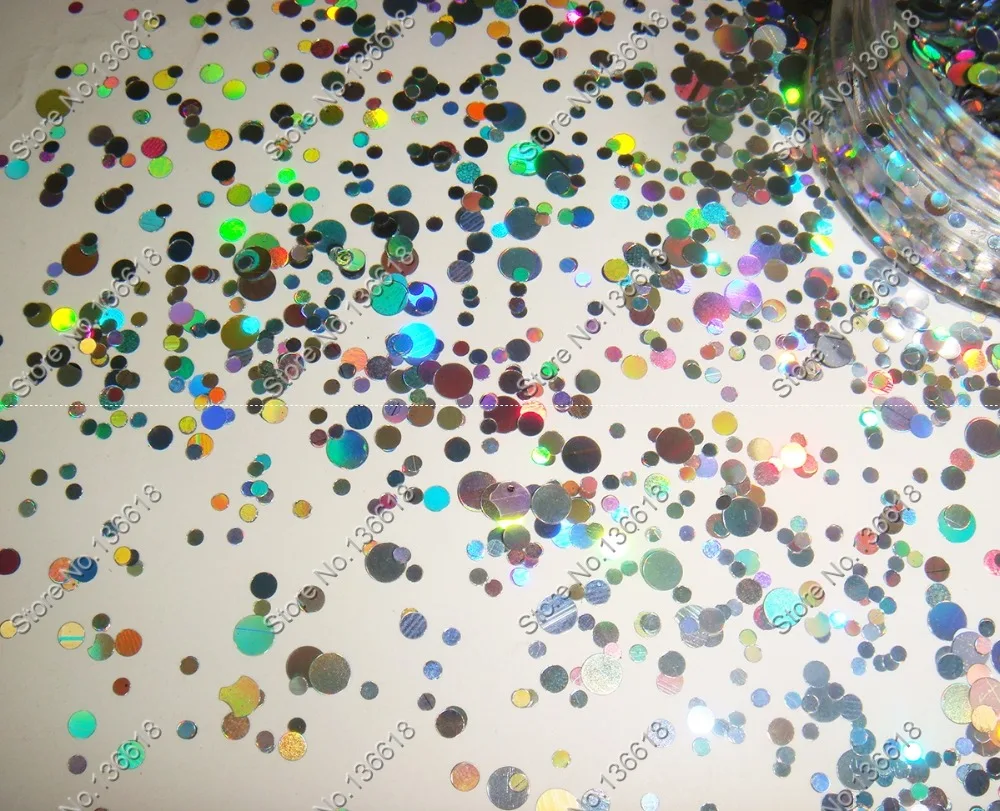 50g Mix Round glitters nail art Dot glitter powder for Acrylic nail,nail polish, Crafts and make up
50g Mix Round glitters nail art Dot glitter powder for Acrylic nail,nail polish, Crafts and make up