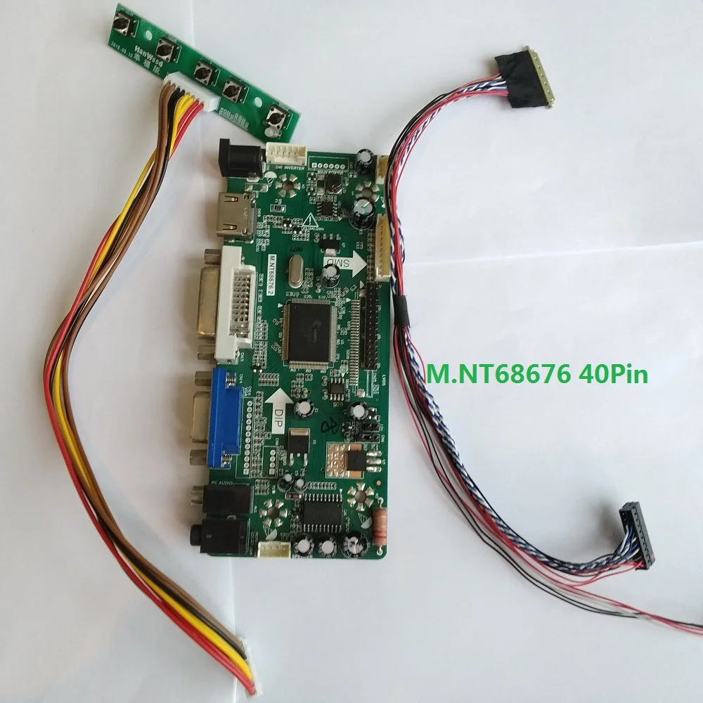 Kit For HB140WX1-100/500/400/101/200/300/600 Display M.NT68676 1366X768 LCD HDMI-compatible Panel Screen Controller Board VGA
Kit For HB140WX1-100/500/400/101/200/300/600 Display M.NT68676 1366X768 LCD HDMI-compatible Panel Screen Controller Board VGA