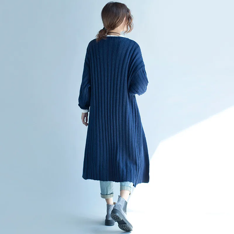 BIG SIZE 4XL Autumn Winter Korean Elegant Women Long Striped Outwear Ladies Female Plus Large Sweater Cardigan Knit Jacket Coat
BIG SIZE 4XL Autumn Winter Korean Elegant Women Long Striped Outwear Ladies Female Plus Large Sweater Cardigan Knit Jacket Coat