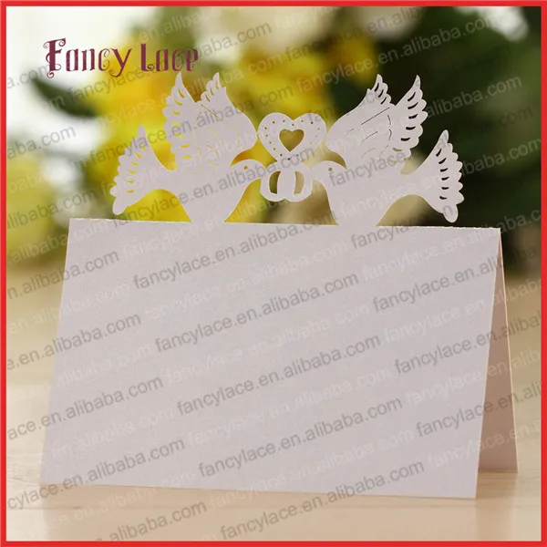 50PCS Hot Sale Wedding Favor Name Place Cards, Elegent Love Bird Shaped Paper Cut Table Decoration Cards Paper Party Decor
50PCS Hot Sale Wedding Favor Name Place Cards, Elegent Love Bird Shaped Paper Cut Table Decoration Cards Paper Party Decor