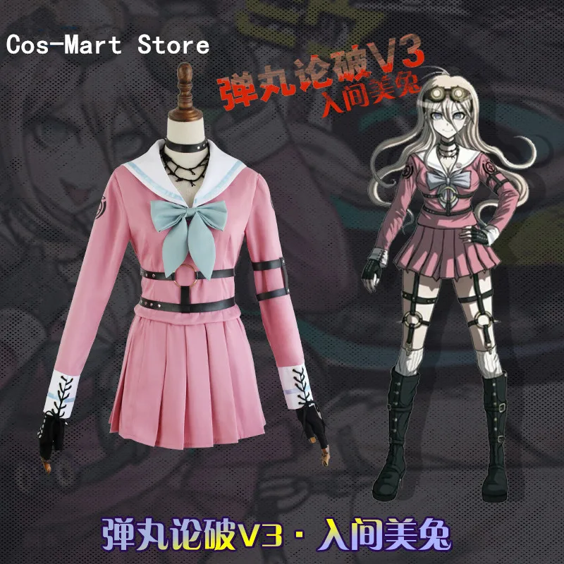 Популярная игра Danganronpa V3: Killing Harmony, костюм для косплея ирумы МИУ, школьная форма JK, платье для женщин
Популярная игра Danganronpa V3: Killing Harmony, костюм для косплея ирумы МИУ, школьная форма JK, платье для женщин