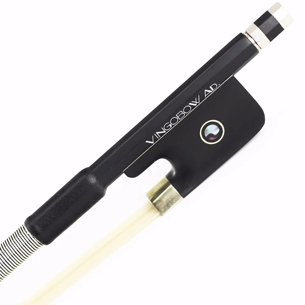 FREE SHIPPING 4/4 100M Balck Carbon Fiber VIOLA BOW Good Quality Ebony Frog and Natural White Horsehair Viola Parts Accessories
FREE SHIPPING 4/4 100M Balck Carbon Fiber VIOLA BOW Good Quality Ebony Frog and Natural White Horsehair Viola Parts Accessories