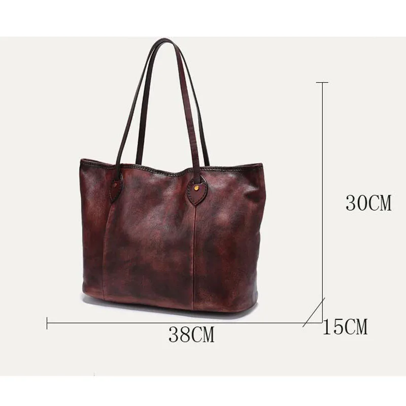 EUMOAN Women fashion leather handbags new simple atmosphere Tote bag soft leather shopping bag bag shoulder wave
EUMOAN Women fashion leather handbags new simple atmosphere Tote bag soft leather shopping bag bag shoulder wave