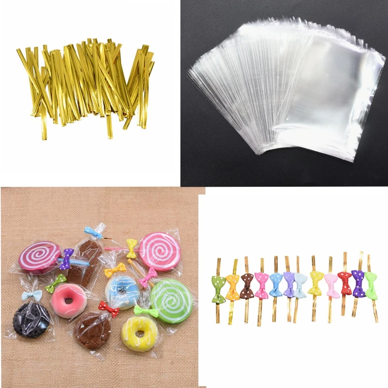 100pcs Clear Opp Plastic Bags Candy Lollipop Packaging Bag Dots Bowknot Twist Ties Baby Shower Birthday Wedding Party Decoration
100pcs Clear Opp Plastic Bags Candy Lollipop Packaging Bag Dots Bowknot Twist Ties Baby Shower Birthday Wedding Party Decoration
