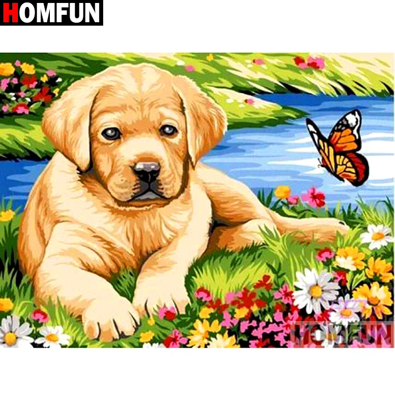 Алмазная 5D картина HOMFUN «цветы, бабочки, собака», вышивка крестиком, полное покрытие, квадратные/круглые, домашний декор, A10896
Алмазная 5D картина HOMFUN «цветы, бабочки, собака», вышивка крестиком, полное покрытие, квадратные/круглые, домашний декор, A10896