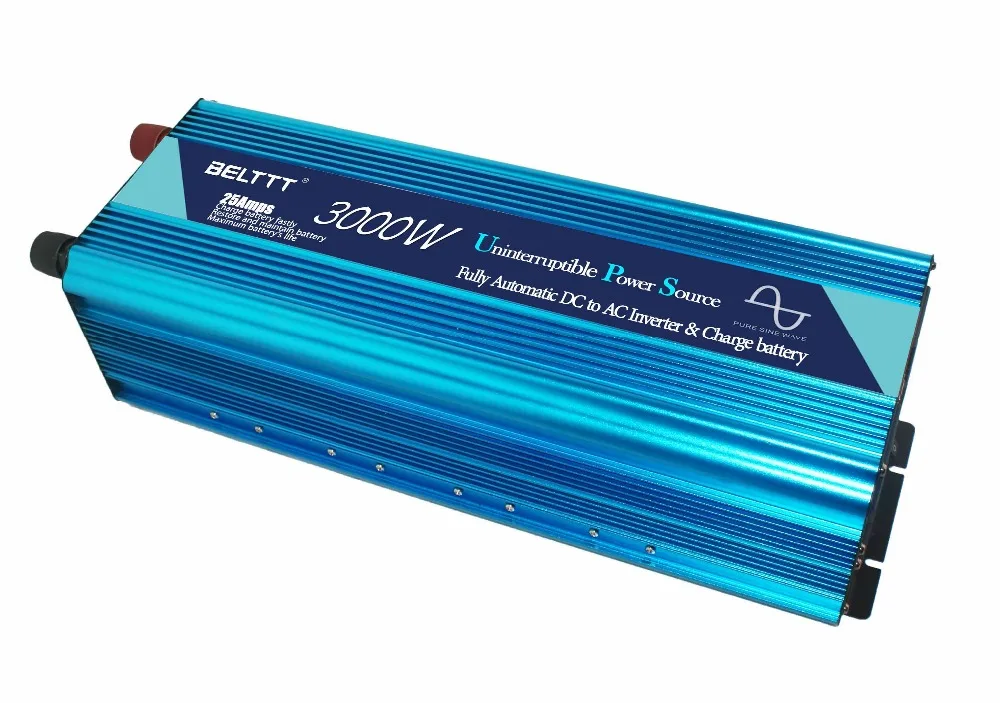 Intelligent 3000w UPS Pure Sine Wave Inverter 24 V 220v Power Inverter built-in battery charger
Intelligent 3000w UPS Pure Sine Wave Inverter 24 V 220v Power Inverter built-in battery charger