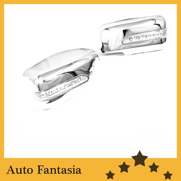 Chrome Side Mirror Cover with LED Side Blinker for Mitsubishi Lancer / Mirage 02-06 / Evolution Gen 7-
Chrome Side Mirror Cover with LED Side Blinker for Mitsubishi Lancer / Mirage 02-06 / Evolution Gen 7-
