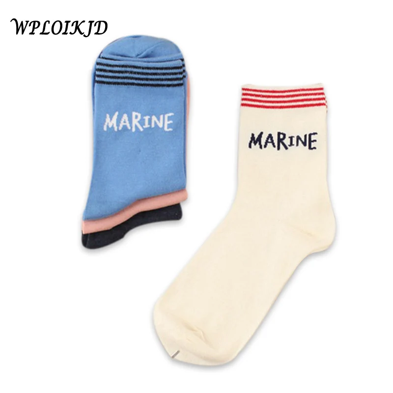New Arrival Harajuku English Letter Fashionable Women Socks Simple Striped Cotton Socks Lovely Cute Great Quality Socks Sokken
New Arrival Harajuku English Letter Fashionable Women Socks Simple Striped Cotton Socks Lovely Cute Great Quality Socks Sokken