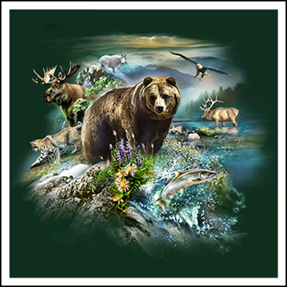 5D DIY Diamond Painting Bears Full Square Diamond Embroidery Cross Stitch Forest Animals Diamond Stick Drill Drawing Rhinestone
5D DIY Diamond Painting Bears Full Square Diamond Embroidery Cross Stitch Forest Animals Diamond Stick Drill Drawing Rhinestone