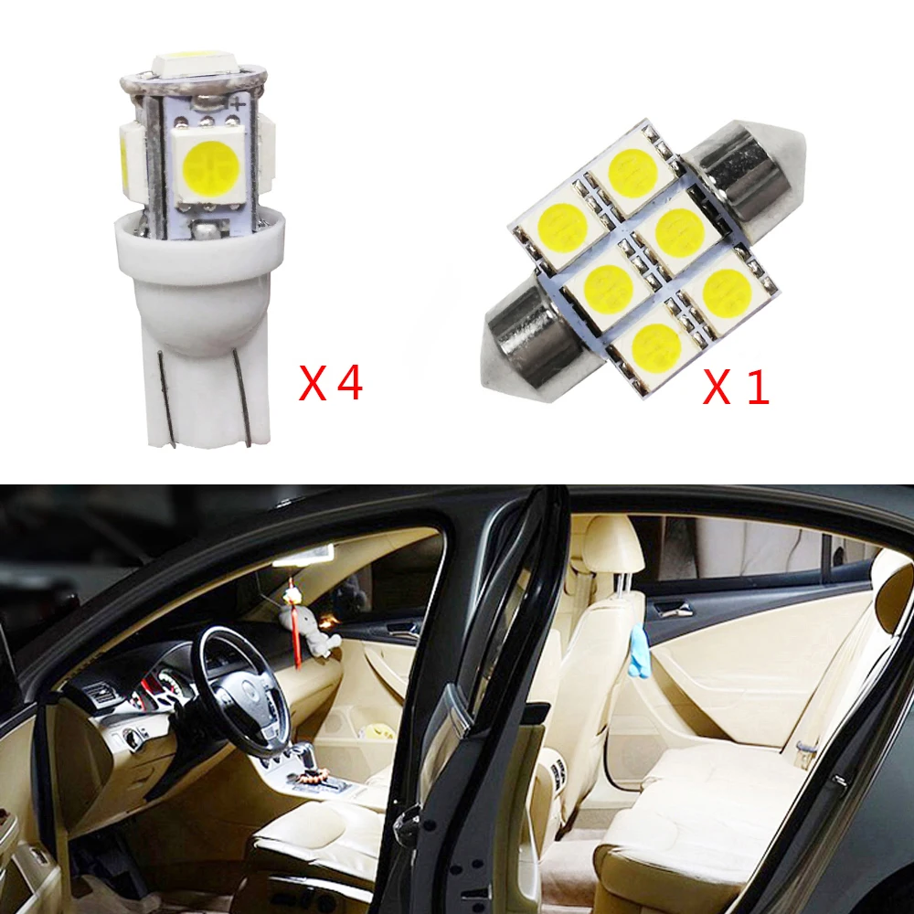 For SUZUKI Kizashi Car Led Bulbs Replacement Bulb Dome Map Lamp Light Bright Trunk White 5Pcs
For SUZUKI Kizashi Car Led Bulbs Replacement Bulb Dome Map Lamp Light Bright Trunk White 5Pcs