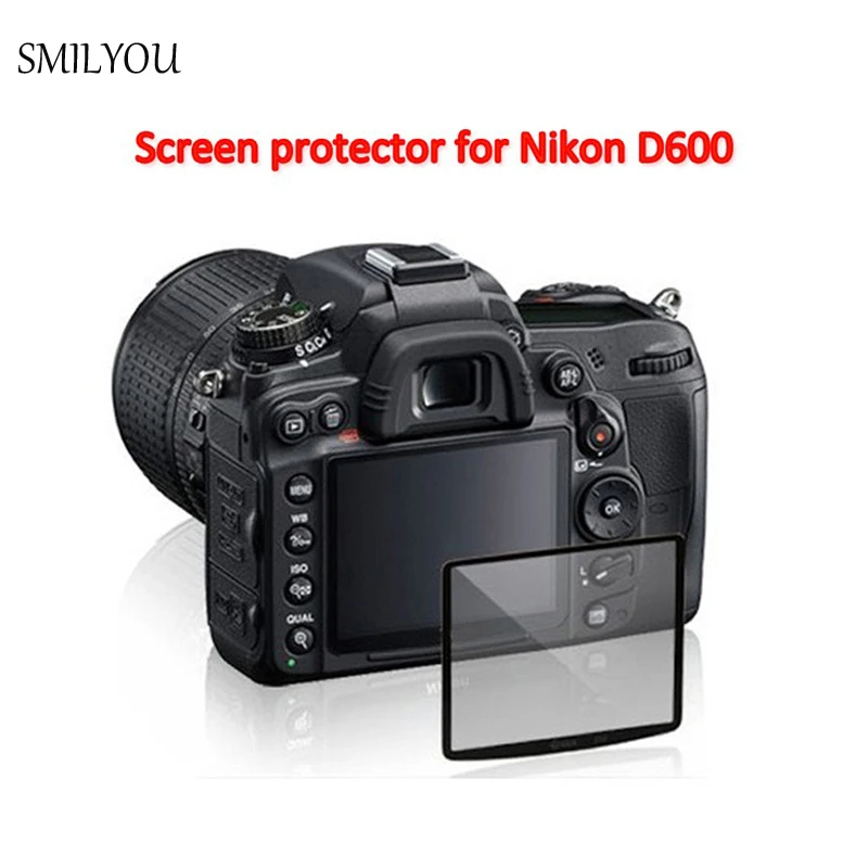 SMILYOU профессиональное ЖК стекло для защиты экрана камеры Nikon D600|screen protector for nikon|screen