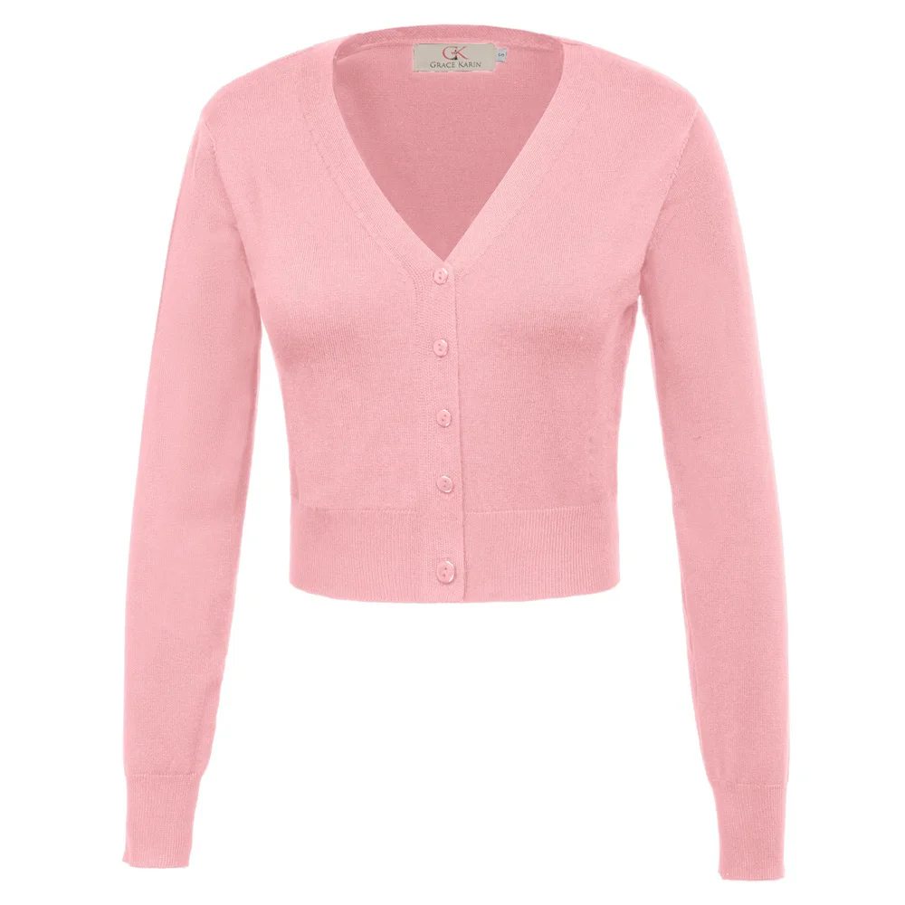Women coat Spring Fall clothes Nine Point Sleeve V-Neck Cropped jacket solid color elegant slim Knitwear Knitting Coat Cardigan
Women coat Spring Fall clothes Nine Point Sleeve V-Neck Cropped jacket solid color elegant slim Knitwear Knitting Coat Cardigan