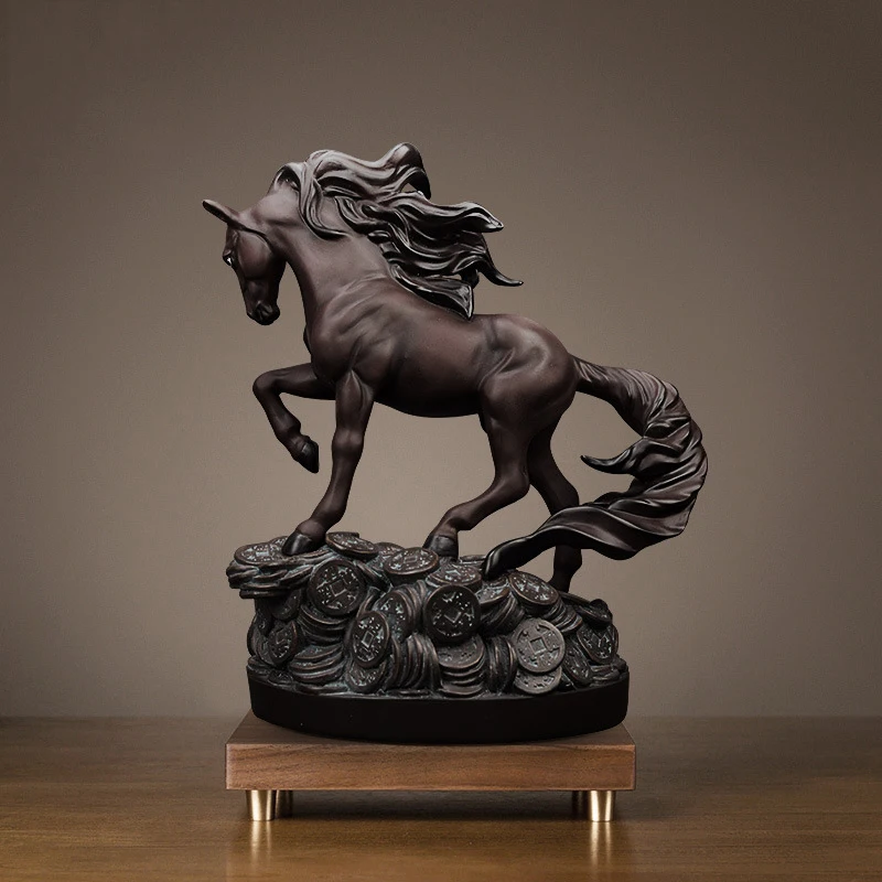 Resin Horse Art Statue Sculpture Home Decoration Accessories Modern Living Room Bedroom Ornaments New year Gifts Animal Statues
Resin Horse Art Statue Sculpture Home Decoration Accessories Modern Living Room Bedroom Ornaments New year Gifts Animal Statues