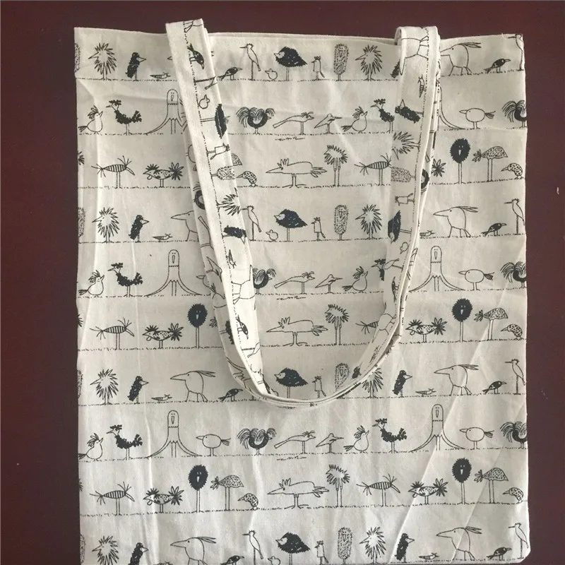 YILE Cotton Linen Eco Shopping Tote Shoulder Bag Print Drawing Black Animal Bird 611
YILE Cotton Linen Eco Shopping Tote Shoulder Bag Print Drawing Black Animal Bird 611