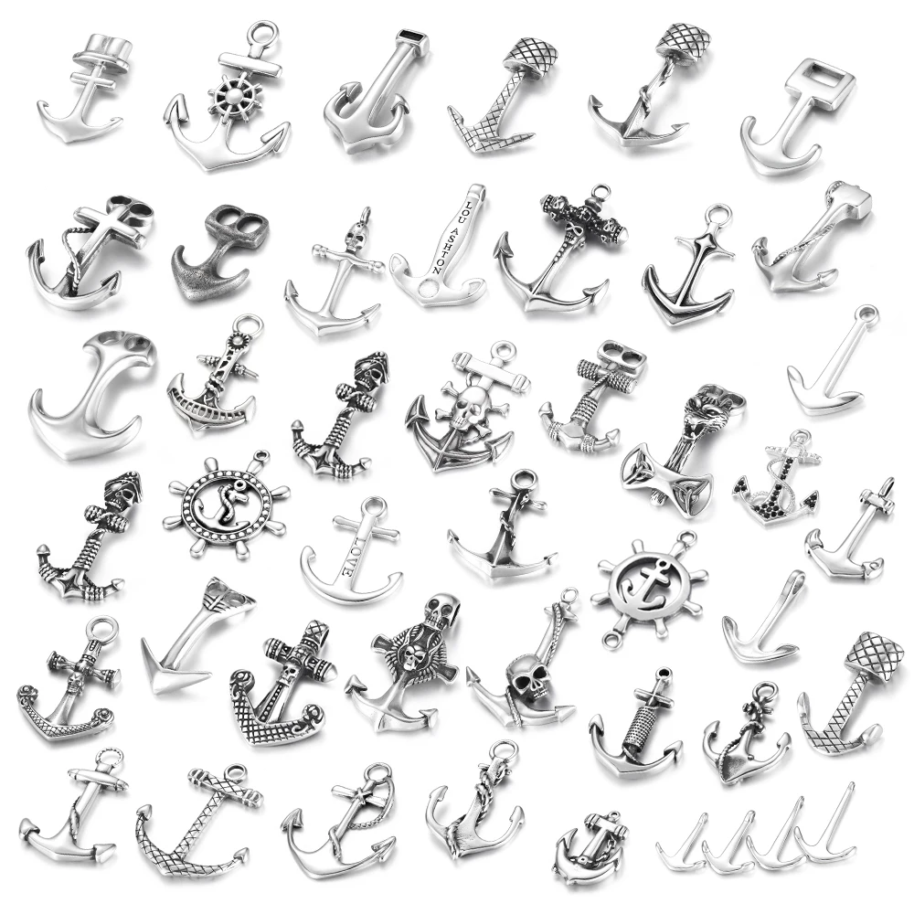 Stainless Steel Anchor Brush Finish Hole 12*4mm Bracelet Hooks Clasp Jewelry Making Findings DIY Supplies Accessories Wholesale
Stainless Steel Anchor Brush Finish Hole 12*4mm Bracelet Hooks Clasp Jewelry Making Findings DIY Supplies Accessories Wholesale