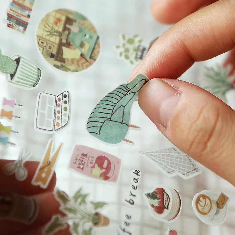 Daily Life Lifelog Stickers Literature and Art Life Washi Stickers for DIY Scrapbooking
Daily Life Lifelog Stickers Literature and Art Life Washi Stickers for DIY Scrapbooking