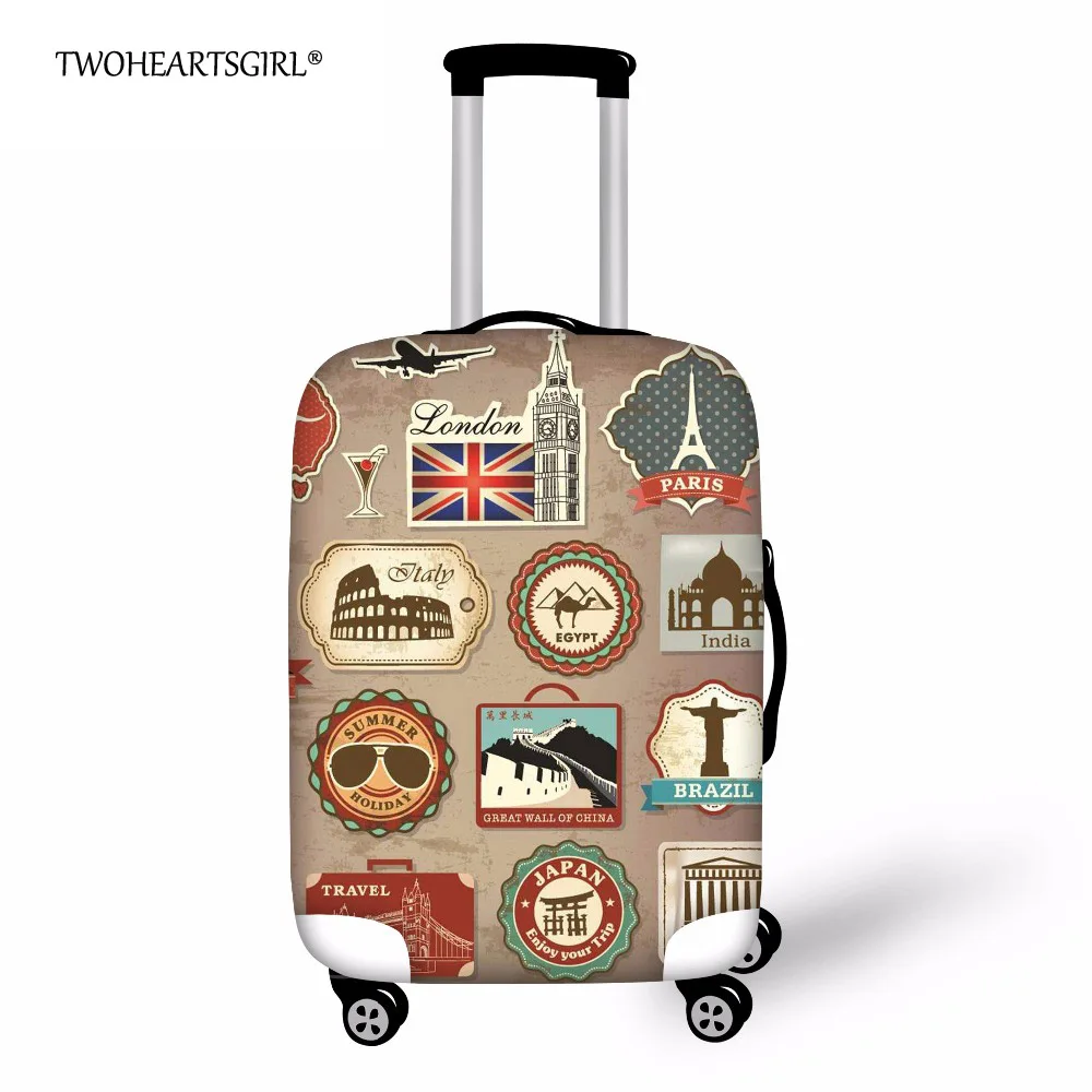 TWOHEARTSGIRL Suitcase Cover Travel Luggage Cover On Road Dustproof Luggage Protector Spandex Protection Cover for Trolley Case
TWOHEARTSGIRL Suitcase Cover Travel Luggage Cover On Road Dustproof Luggage Protector Spandex Protection Cover for Trolley Case