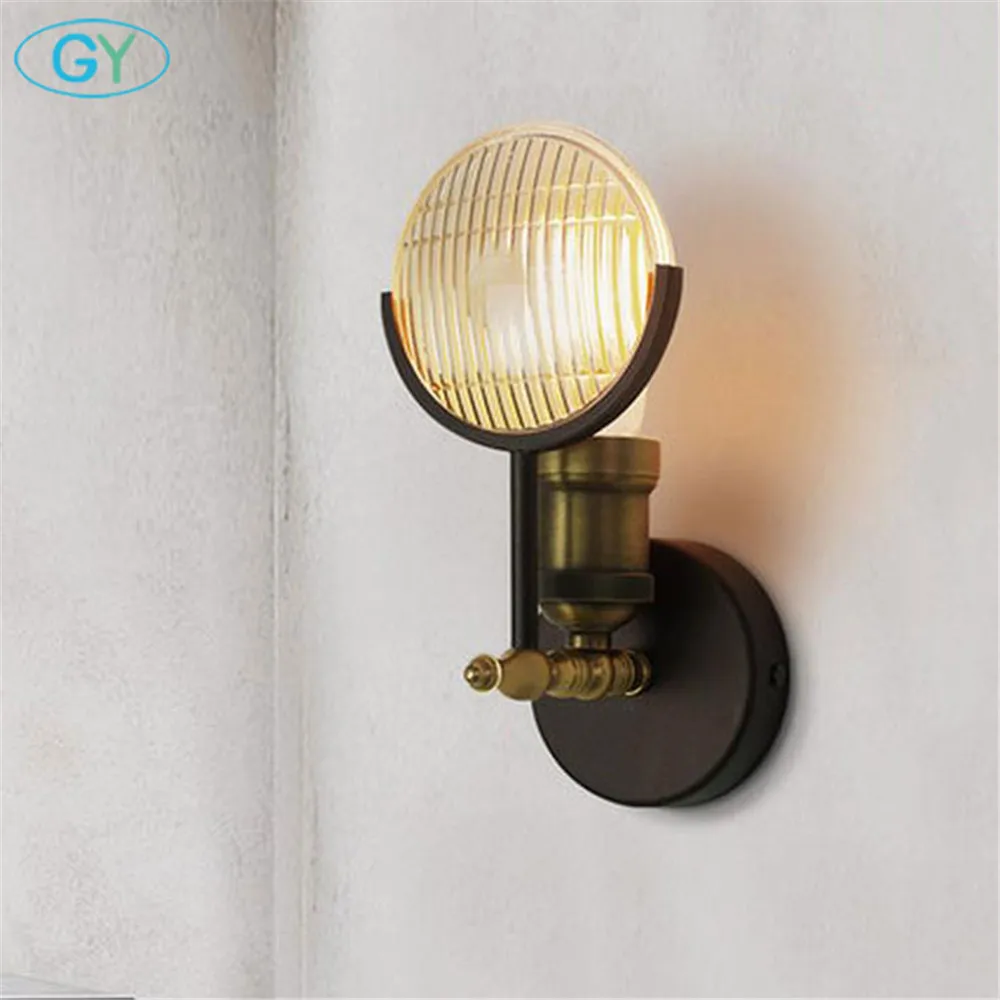 Designer's lamp Wall Light Fixture, Farmhouse Barn Warehouse Mini Glass Sconce Indoor Wall Lamp with black bronze finish
Designer's lamp Wall Light Fixture, Farmhouse Barn Warehouse Mini Glass Sconce Indoor Wall Lamp with black bronze finish