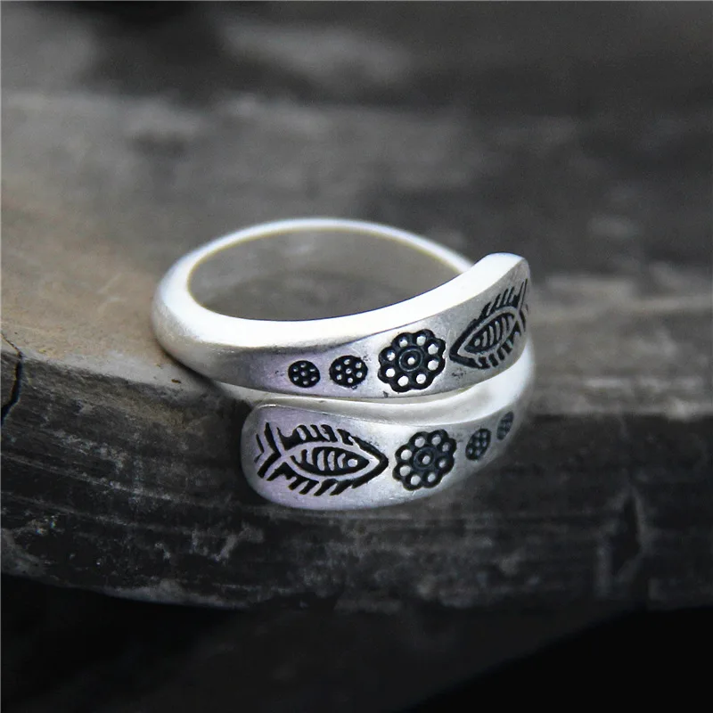 2019 Hot Sale New Men Anel Feminino Thai Retro Literary Flower Ring S990 Pure Sterling Original Handmade Fish Female
2019 Hot Sale New Men Anel Feminino Thai Retro Literary Flower Ring S990 Pure Sterling Original Handmade Fish Female