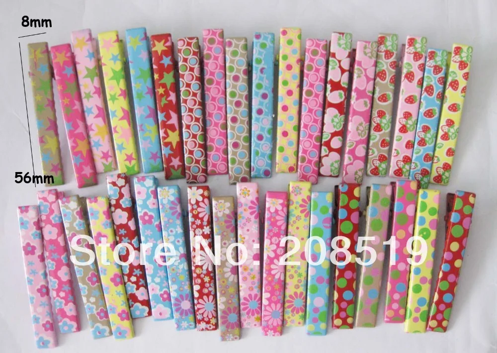 HJ0073 Printed pattern hairclips for hair Children Girls 36pcs Mixed 56mm hairpins Hair Accessories
HJ0073 Printed pattern hairclips for hair Children Girls 36pcs Mixed 56mm hairpins Hair Accessories