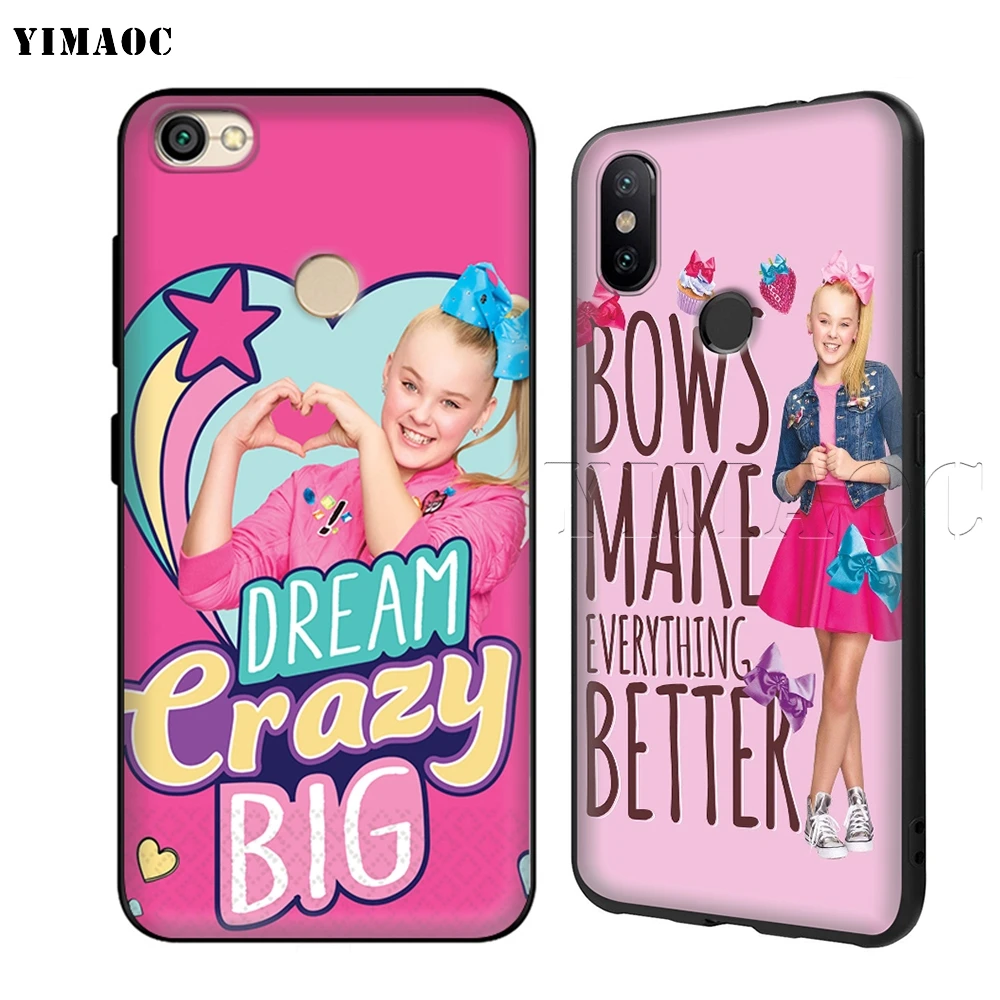 Чехол Jojo Siwa для Xiaomi Redmi MI Note MAX 3 6a 7 6 8 9 10 GO SE A1 A2 A3 Lite 8A F1 Pro|Бамперы| |