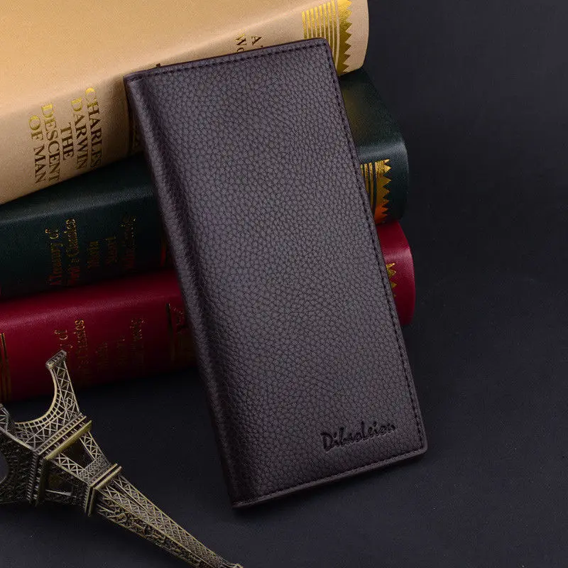 Hot sale solid Coin Business Men's Fashion Casual Leather Wallet Pockets Card Purse Long Design Quality Vintage
Hot sale solid Coin Business Men's Fashion Casual Leather Wallet Pockets Card Purse Long Design Quality Vintage