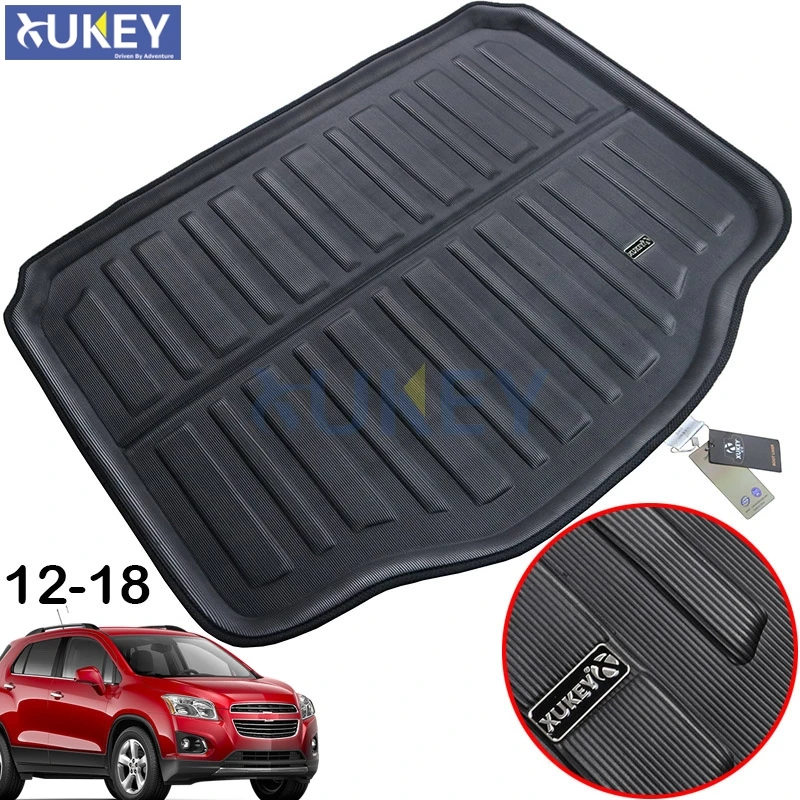 

Rear Trunk Cargo Boot Liner Mat Floor Tray Carpet Protector Pad For Chevrolet Holden Trax Tracker 2013 2014 2015 2016-2019