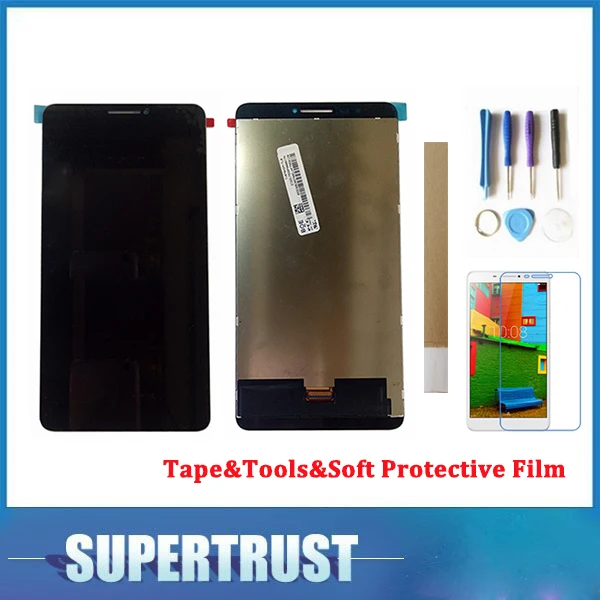 For Lenovo Phab Pb1-750 Pb1-750M LCD Display+Touch Sensor Glass Assembly Black with tools&tape&Soft Protective Film
For Lenovo Phab Pb1-750 Pb1-750M LCD Display+Touch Sensor Glass Assembly Black with tools&tape&Soft Protective Film