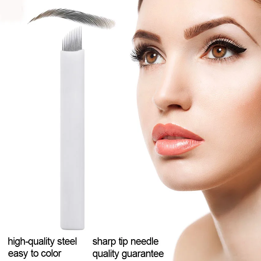 Microblading Needles Eyebrow Lip Liner Microblading Needles 60Pcs Tattoo Blades Sterilized Stainless Steel for Tattoo Manual Pen
Microblading Needles Eyebrow Lip Liner Microblading Needles 60Pcs Tattoo Blades Sterilized Stainless Steel for Tattoo Manual Pen