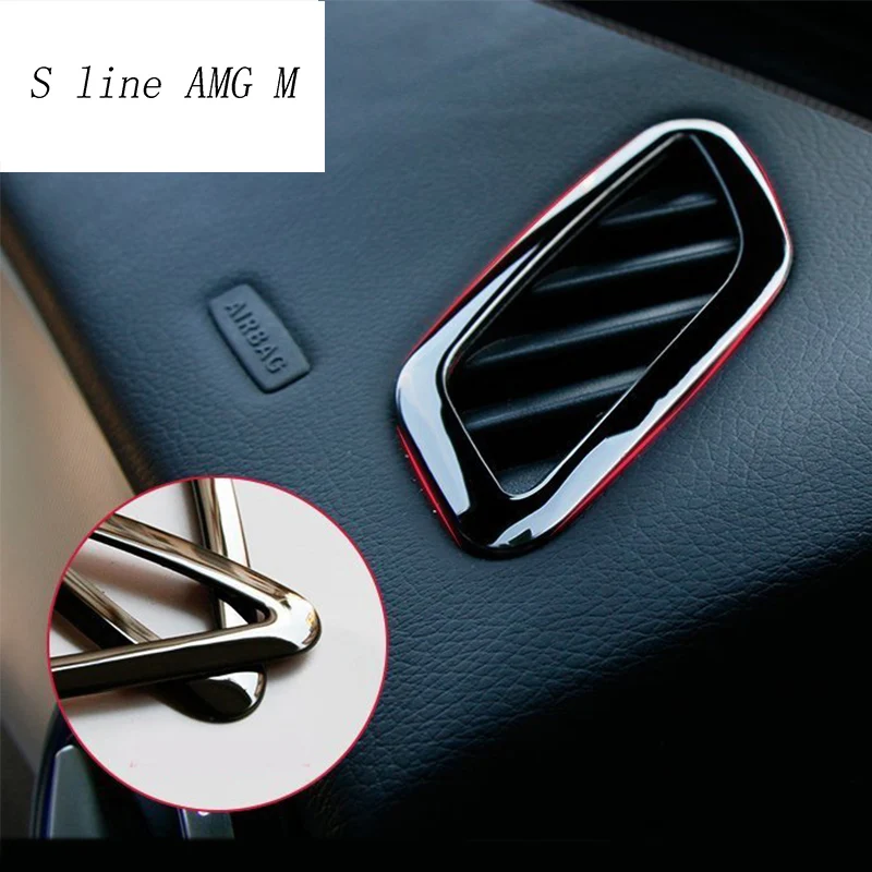 Car-styling Dashboard Air Conditioning Vent Cover Sticker Trim For Mercedes Benz CLA GLA A Class W117 C117 W176 X156 Accessories
Car-styling Dashboard Air Conditioning Vent Cover Sticker Trim For Mercedes Benz CLA GLA A Class W117 C117 W176 X156 Accessories
