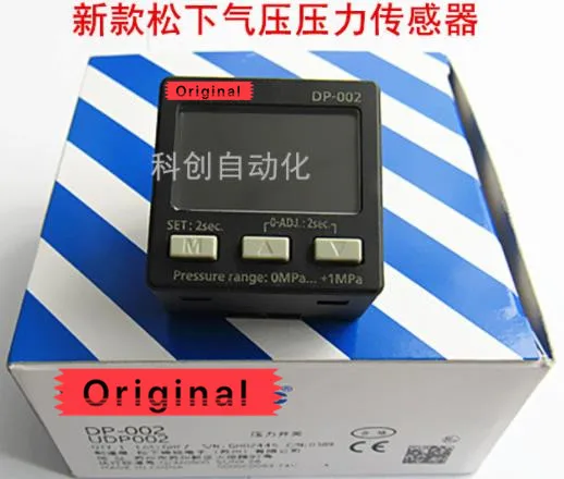 DP-002 New Original Genuine Digital High Pressure Vacuum Type Sensor NPN for Gas 0 to 145 PSI (0.000 to +1.000 MPa)
DP-002 New Original Genuine Digital High Pressure Vacuum Type Sensor NPN for Gas 0 to 145 PSI (0.000 to +1.000 MPa)