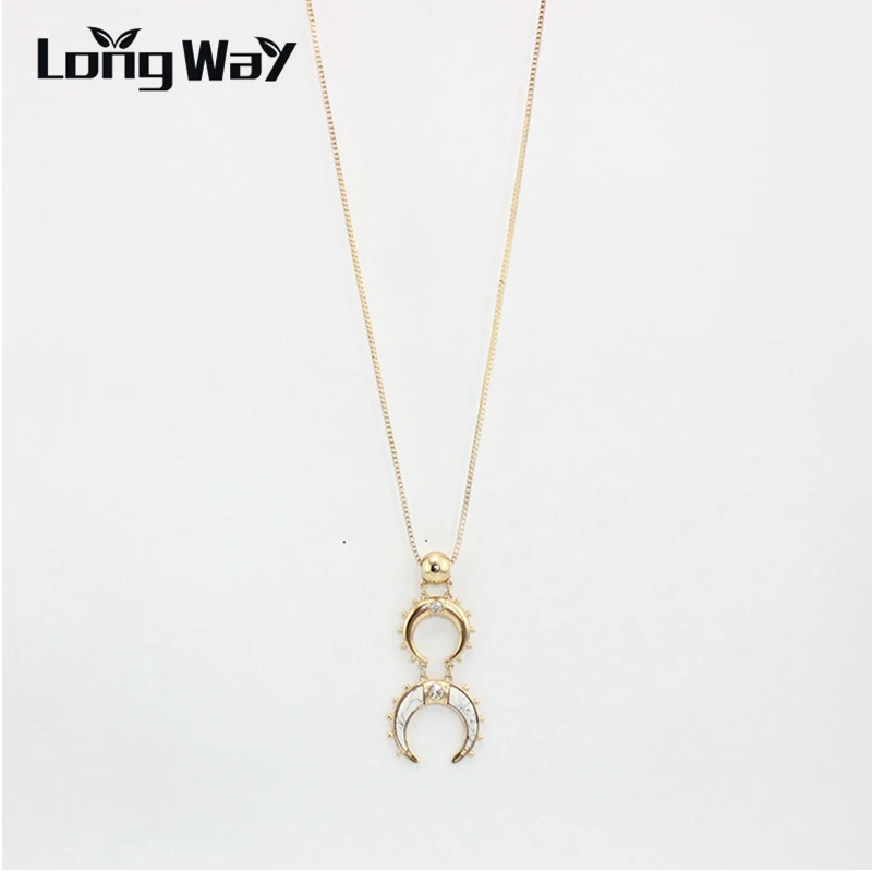 LongWay New Antique Necklace Gold Color Necklace Boho bead Necklaces & Pendants Statement Jewelry for Women SNE160141
LongWay New Antique Necklace Gold Color Necklace Boho bead Necklaces & Pendants Statement Jewelry for Women SNE160141