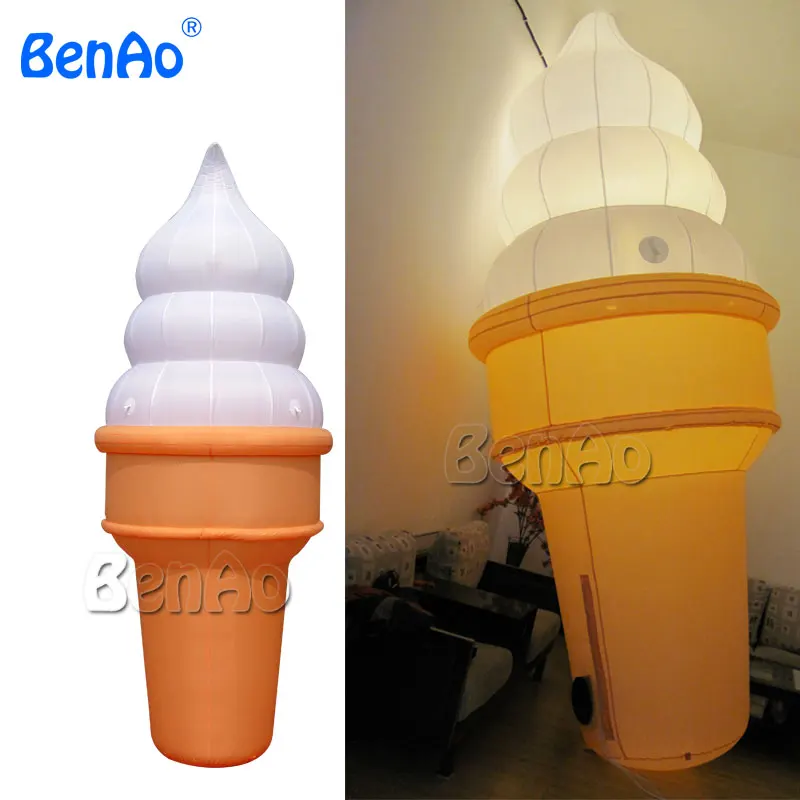 DC07 Hot !!! 13' 4m Inflatable Lighted Ice Cream Balloon Advertising Promotion + Repair Kits + Blower + Light Factory price
DC07 Hot !!! 13' 4m Inflatable Lighted Ice Cream Balloon Advertising Promotion + Repair Kits + Blower + Light Factory price