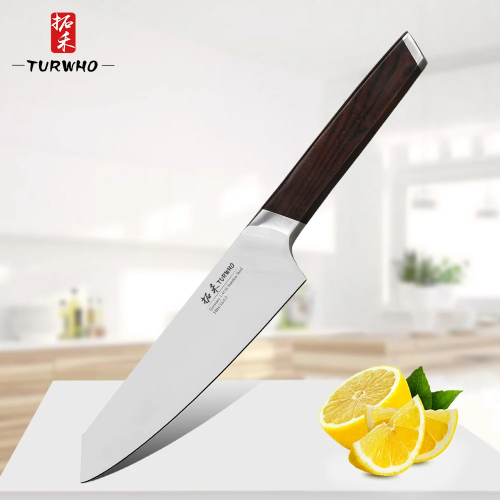 TURWHO 5'' High quality Utility Knife Germany 1.4116 Steel kitchen knife Super Sharp Steel Paring Knife Ebony Handle Knife Chef
TURWHO 5'' High quality Utility Knife Germany 1.4116 Steel kitchen knife Super Sharp Steel Paring Knife Ebony Handle Knife Chef