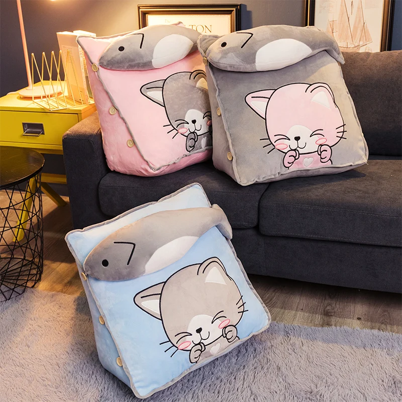 candice guo! cute plush toy lovely shy fish cat happy banana monkey soft stuffed cushion triangle pillow birthday Christmas gift
candice guo! cute plush toy lovely shy fish cat happy banana monkey soft stuffed cushion triangle pillow birthday Christmas gift