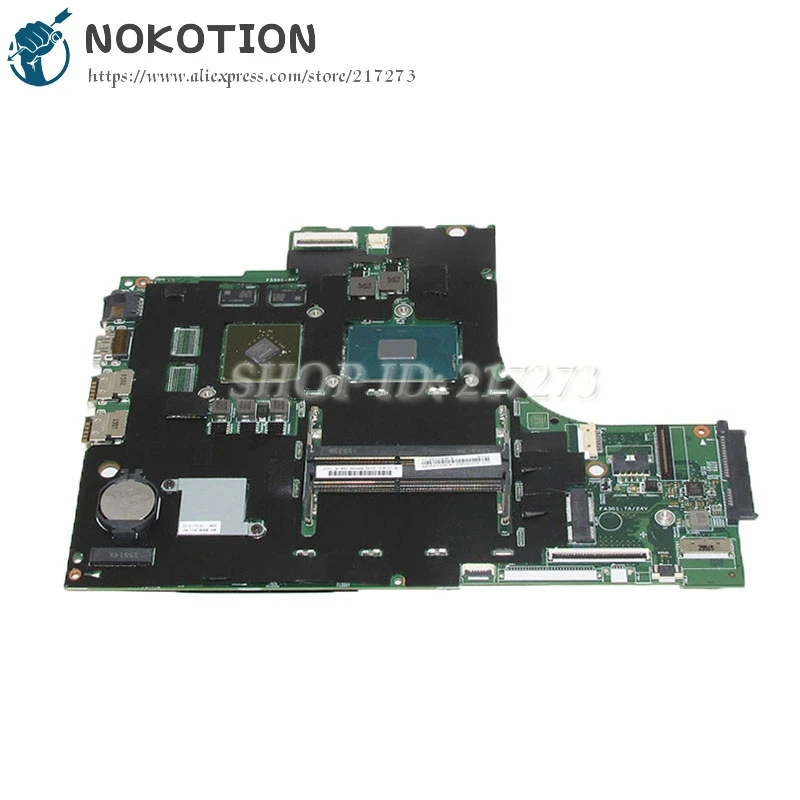 Основная плата NOKOTION 448.06R01.0011 для Lenovo ideapad Y700-17ISK 700-17ISK, материнская плата ноутбука i5-6300HQ ЦП GT940M, видеокарта
Основная плата NOKOTION 448.06R01.0011 для Lenovo ideapad Y700-17ISK 700-17ISK, материнская плата ноутбука i5-6300HQ ЦП GT940M, видеокарта
