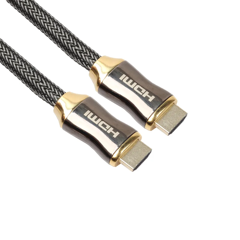 NEW 2020 Big promotion Portable Braided Ultra HD HDMI Cable v2.0 High Speed + Ethernet HDTV 2160p 4K 3D GOLD 10M Dropshipping
NEW 2020 Big promotion Portable Braided Ultra HD HDMI Cable v2.0 High Speed + Ethernet HDTV 2160p 4K 3D GOLD 10M Dropshipping